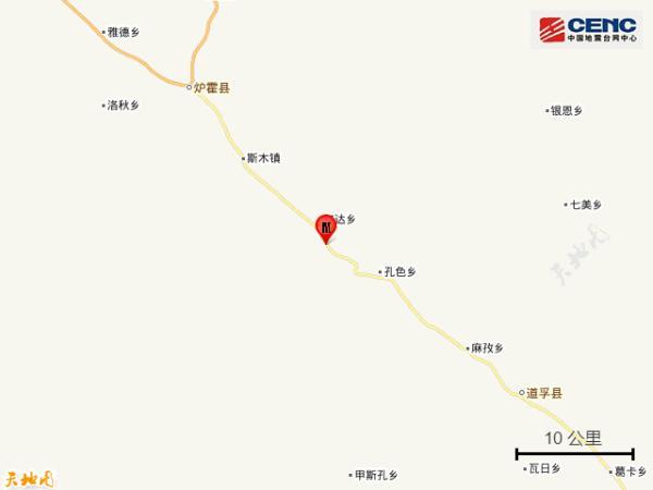 炉霍县海拔多少米，炉霍县宗塔草原海拔高度（四川甘孜州炉霍县发生3.6级地震）