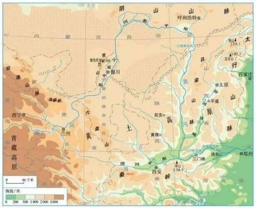 黄土高原的范围，黄土高原的范围东起什么山脉西至什么（延安人必须认真了解下）