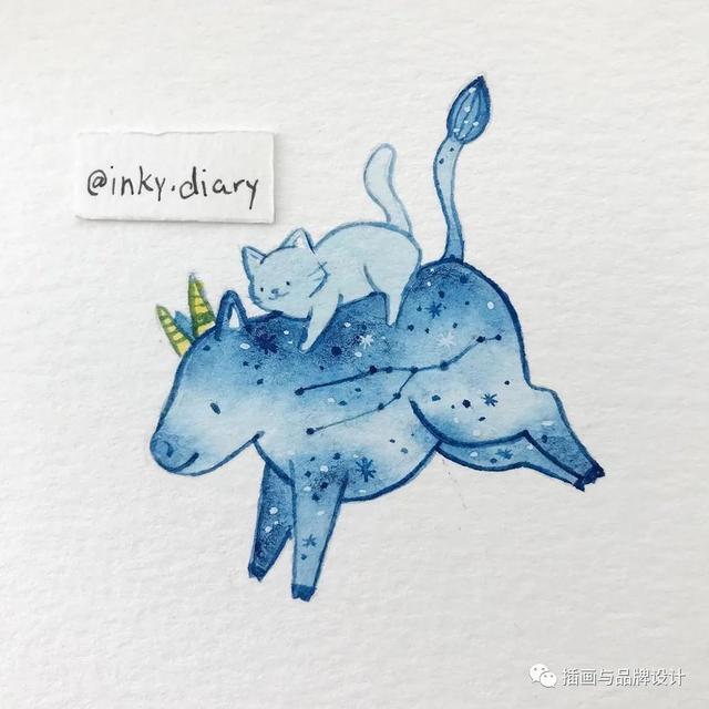 小动物主题可爱图片，小动物图像可爱（插画丨敲可爱的水彩风小动物）