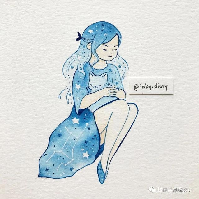 小动物主题可爱图片，小动物图像可爱（插画丨敲可爱的水彩风小动物）