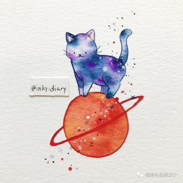 小动物主题可爱图片，小动物图像可爱（插画丨敲可爱的水彩风小动物）