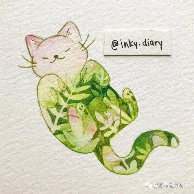 小动物主题可爱图片，小动物图像可爱（插画丨敲可爱的水彩风小动物）