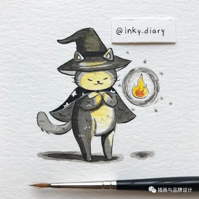 小动物主题可爱图片，小动物图像可爱（插画丨敲可爱的水彩风小动物）