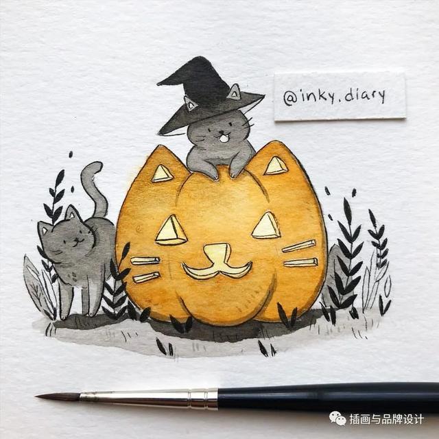 小动物主题可爱图片，小动物图像可爱（插画丨敲可爱的水彩风小动物）