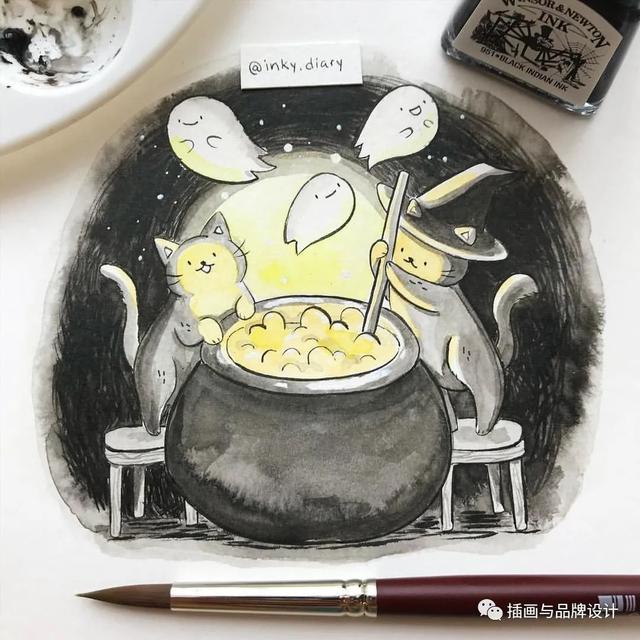 小动物主题可爱图片，小动物图像可爱（插画丨敲可爱的水彩风小动物）