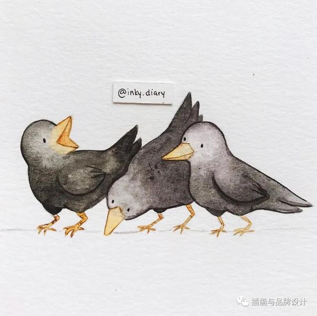 小动物主题可爱图片，小动物图像可爱（插画丨敲可爱的水彩风小动物）
