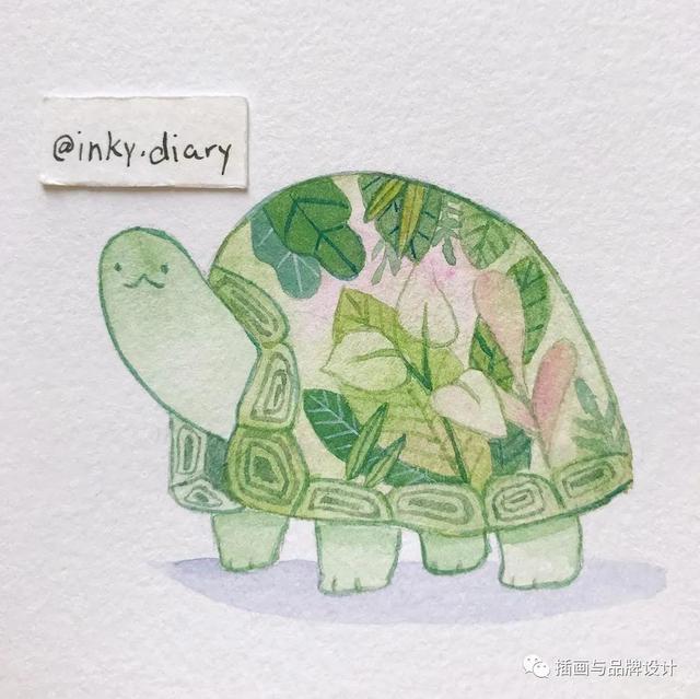 小动物主题可爱图片，小动物图像可爱（插画丨敲可爱的水彩风小动物）