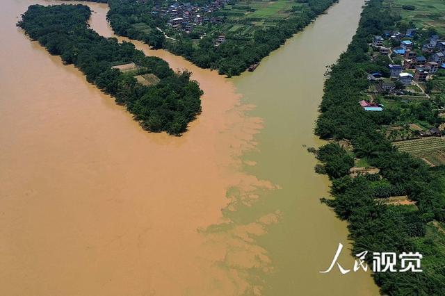 泾渭分明发生在哪里，泾渭分明发生在哪里的现象（暴雨致全国多条河流现“泾渭分明”景观）