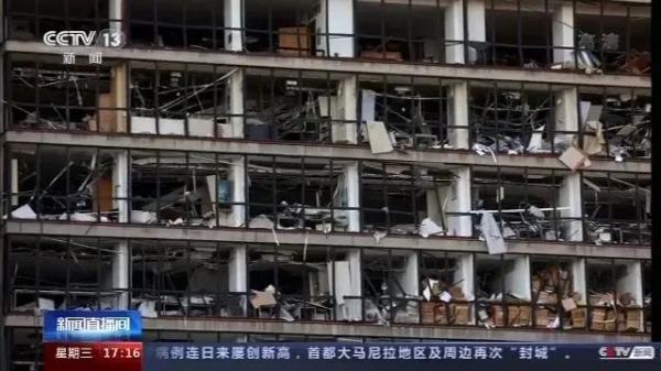 实拍黎巴嫩爆炸后城市现场，爆炸之后的贝鲁特