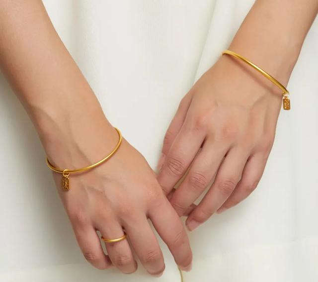 戒指58mm是什么码，戒指56mm是什么码（宫里的“古法”足金手镯）