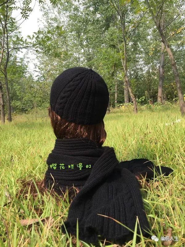韩式围巾的系法图解，围巾的多种系法（仿某宝韩版ins中性秋冬百搭围巾）