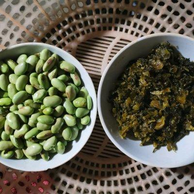 毛豆炒什么好吃，毛豆搭配啥菜炒好吃（零失败咸菜炒毛豆）