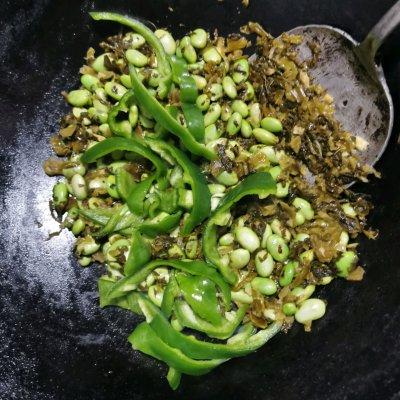 毛豆炒什么好吃，毛豆搭配啥菜炒好吃（零失败咸菜炒毛豆）