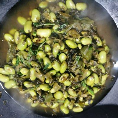 毛豆炒什么好吃，毛豆搭配啥菜炒好吃（零失败咸菜炒毛豆）