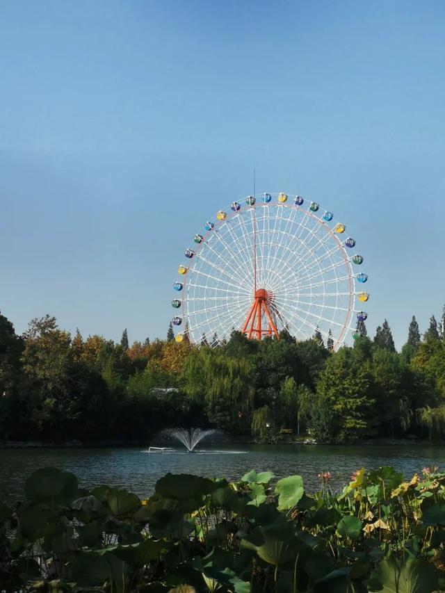 合肥市杏花公园全景，你好，杏花公园