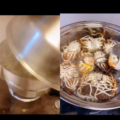 清蒸螃蟹的做法步骤，清蒸螃蟹的做法和步骤（#牛气冲天#超级鲜美的清蒸大闸蟹）