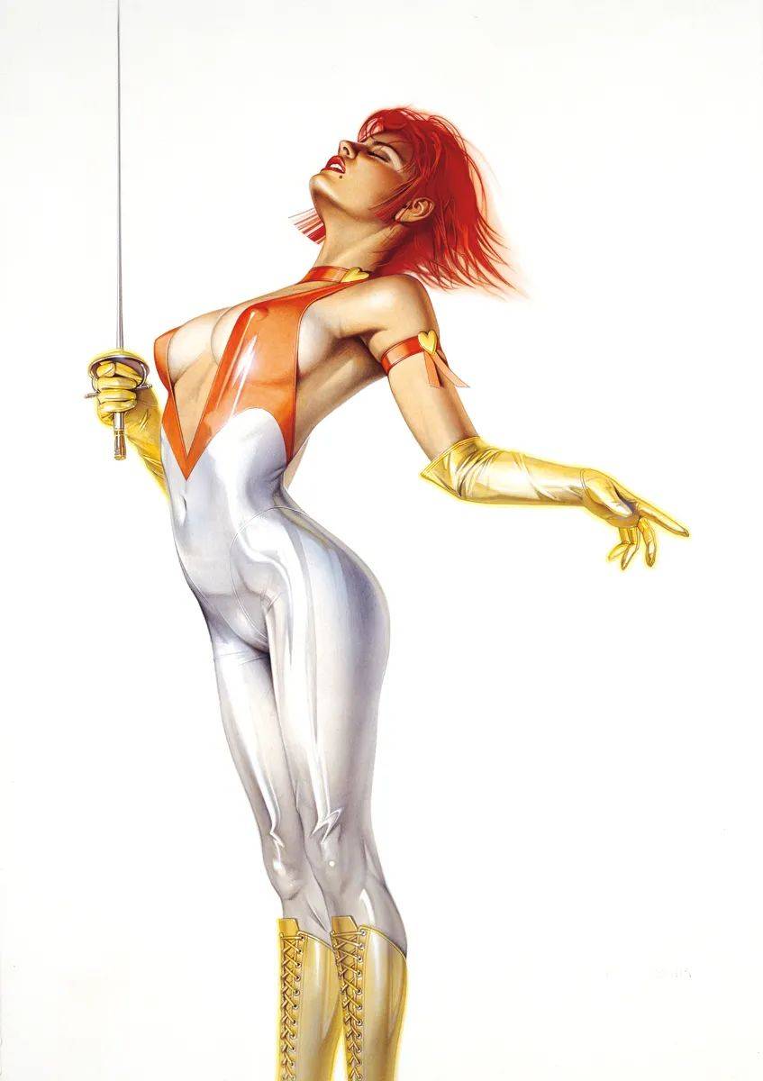 空山基空山基本人有著冷静的外表,透过作品才会发现热情的气氛.