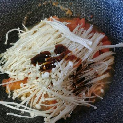 番茄肥牛金针菇，西红柿酸金针菇汤肥牛的做法介绍（今晚花10分钟做好肥牛金针菇番茄汤）