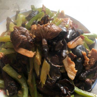 茶树菇怎么吃，茶树菇怎么种植（#福气年夜菜#杂炒茶树菇）