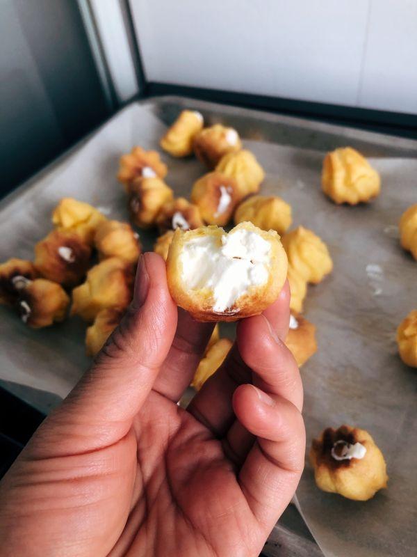 迷你小泡芙的做法，迷你小泡芙的做法步骤（迷你小泡芙，新手零失败）