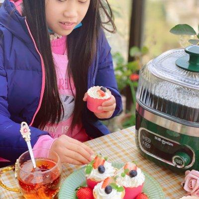 不可错过的奶油杯子蛋糕，#福气年夜菜#不会翻车的杯子奶油蛋糕