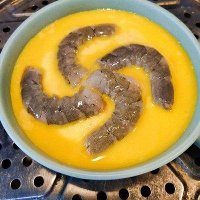 蒸虾仁鸡蛋羹教程，怎样用虾仁蒸鸡蛋羹（超爽滑的虾仁鸡蛋羹）