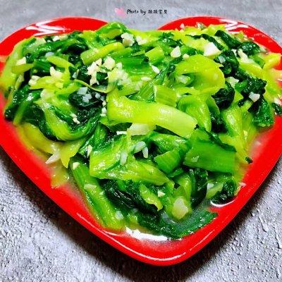 小白菜怎么做好吃，好吃下饭的#福气年夜菜#蒜蓉小白菜几分钟就学到手