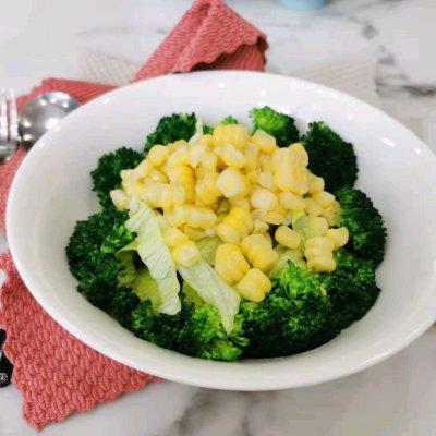 减脂期蔬菜沙拉做法，瘦身减脂玉米蔬菜沙拉