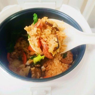 电饭锅煮稀饭的步骤，电饭锅怎么烧稀饭（下班回家也能做的煲仔饭）