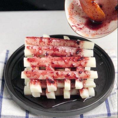 蓝莓山药的做法，蓝莓山药的做法视频（好吃的蓝莓山药，你在哪里呀）