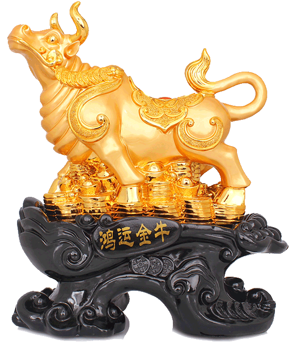 金牛座头像女古风霸气,送你18金牛图