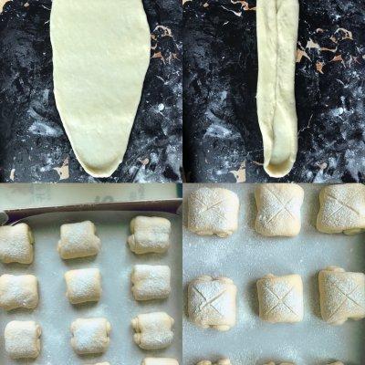 云朵面包的做法，日式云朵面包制作方法（手揉❗可以做出像云朵般柔软的日式云朵面包）