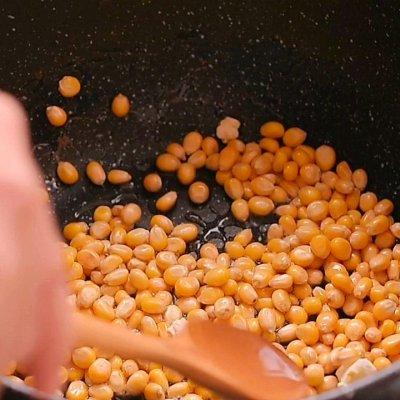 香酥玉米花的做法，学会酥脆焦香的焦糖爆米花