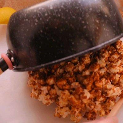 香酥玉米花的做法，学会酥脆焦香的焦糖爆米花