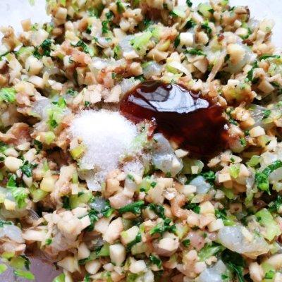 香菇虾仁饺子的做法，香菇虾饺子馅做法大全（香菇虾仁饺子#钟于经典传统味#）