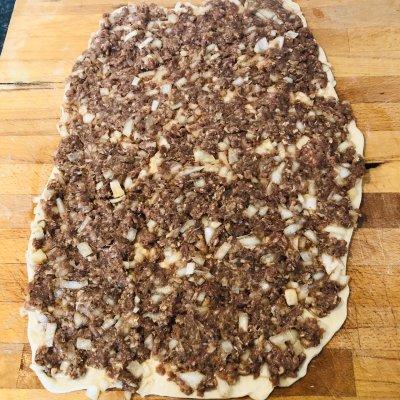 肉饼（肉饼图片），奶奶家的千层肉饼<清真>（肉饼图片大全大图）