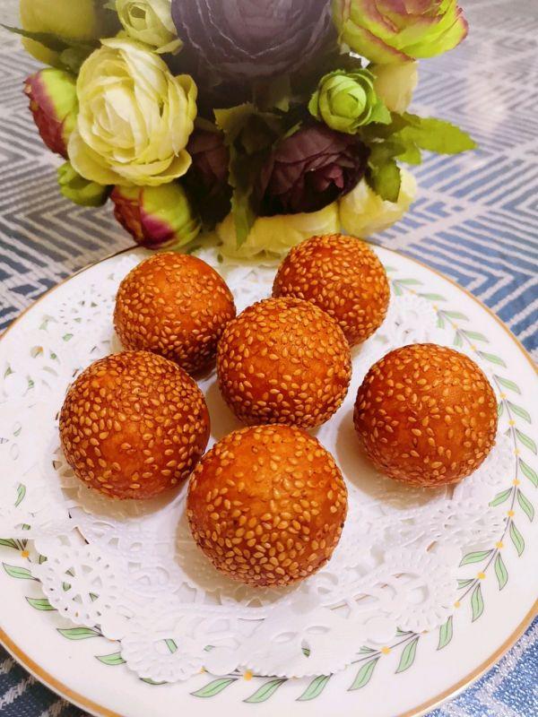 如何做炸糯米团，炸糯米油团怎么做（今天我吃光5碗饭的秘诀是南瓜糯米麻团...）