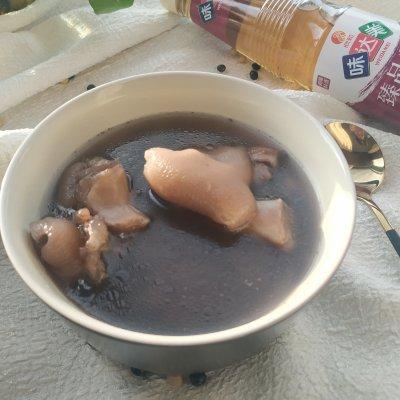 猪蹄炖汤的做法有哪些，猪蹄炖汤下奶的做法（#味达美名厨福气汁）