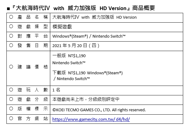大航海时代4威力加强版攻略，大航海时代4威力加强版攻略蒂亚（威力加强版HD》中文版宣传影片公布）