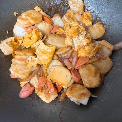 鸡蛋炒年糕简单又好吃，鸡蛋炒年糕简单又好吃窍门（10万豆友收藏的炒年糕做法）