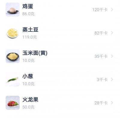 土豆鸡蛋饼的做法，五香土豆鸡蛋饼的做法（这道减脂土豆火腿鸡蛋饼）