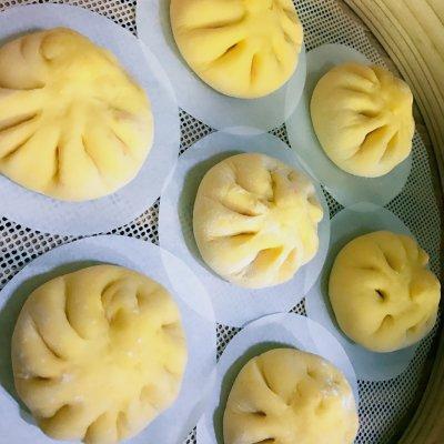 奶黄包的馅怎么做，最正宗的奶黄馅做法（人气家常下饭菜奶黄南瓜包）