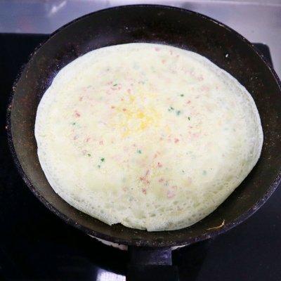 面粉煎饼的做法大全，只用面粉和水能做什么好吃的（香葱蛋奶煎饼❗️营养丰富又香又软❤️十分钟快手早餐❗️）