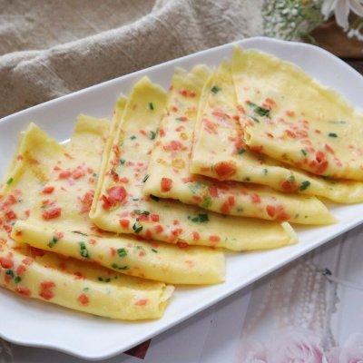面粉煎饼的做法大全，只用面粉和水能做什么好吃的（香葱蛋奶煎饼❗️营养丰富又香又软❤️十分钟快手早餐❗️）