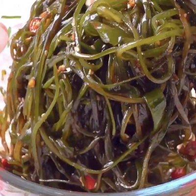 湿海带丝怎么凉拌，湿海带丝凉拌用焯水吗（一大盆可以吃一周）