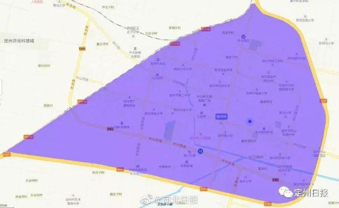 定州站在限行范围吗，2021年3月定州限行最新通知