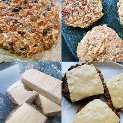 自制牛肉汉堡肉饼做法，自制牛肉汉堡肉饼做法步骤（芝士牛肉汉堡，赶快get起来）