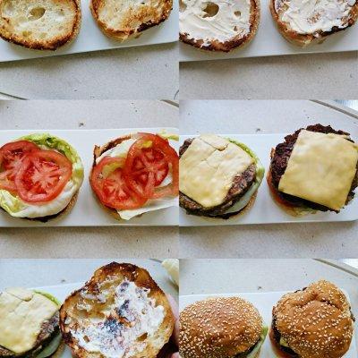 自制牛肉汉堡肉饼做法，自制牛肉汉堡肉饼做法步骤（芝士牛肉汉堡，赶快get起来）