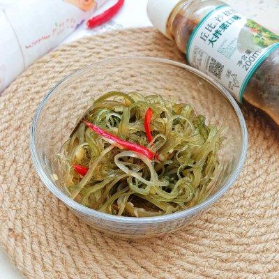 海藻怎么做好吃，腐竹怎么做好吃（#321沙拉日#开胃香辣海藻丝）