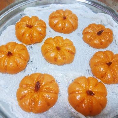 南瓜饼用普通面粉做法，你从来没吃过的糯米南瓜饼